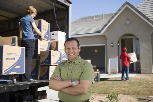 Packing and furniture protection for a Tooting house move