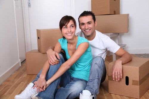Man And A Van Tooting team ensuring a safe, insured moving process