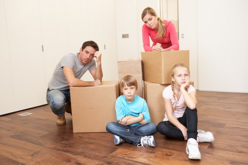 Local furniture removal service handling stairs and narrow access