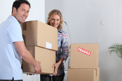 Office furniture pick-up service for a Tooting business