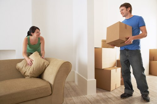 Local removal truck service for flat and house moves near Tooting
